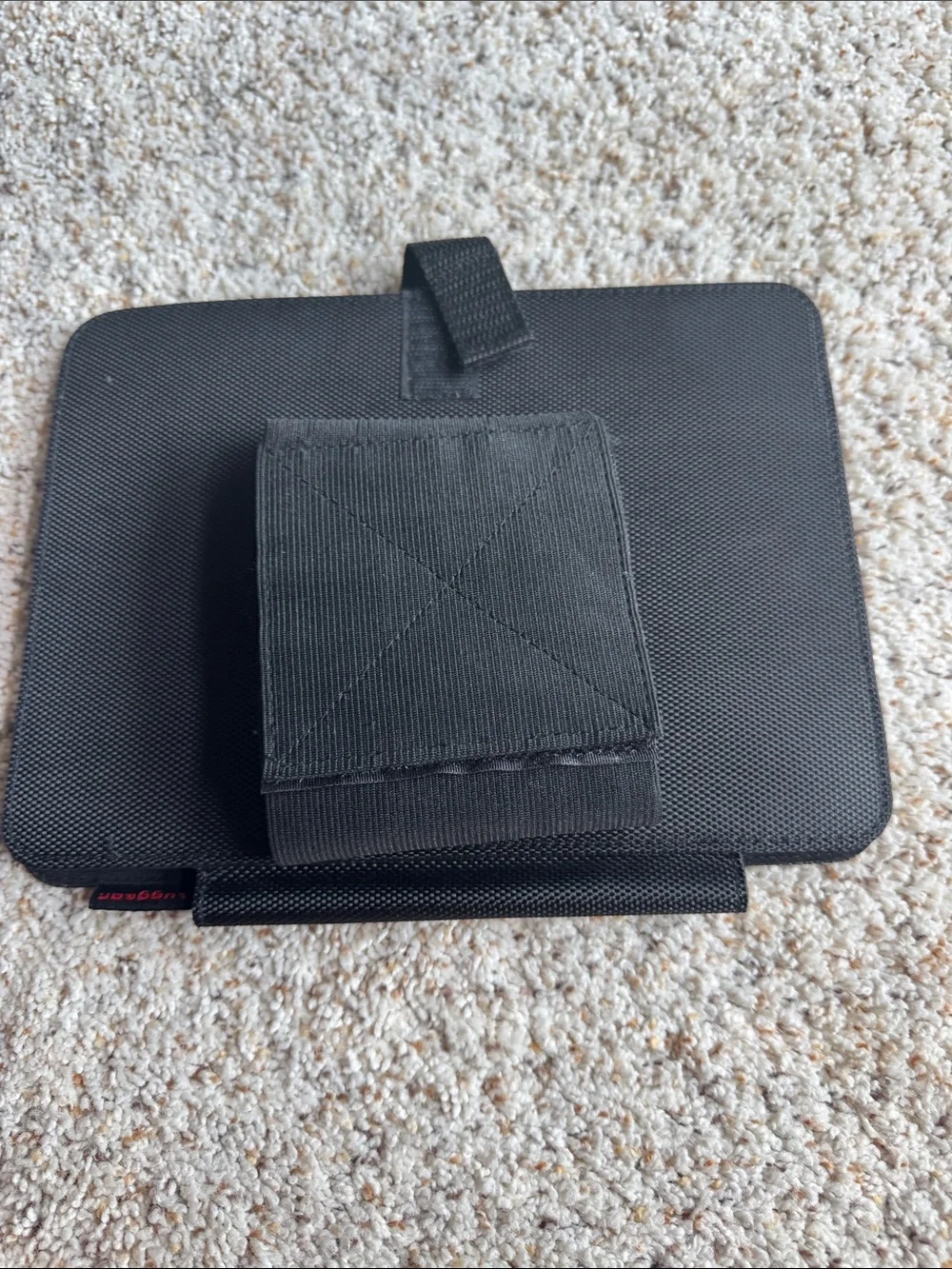 Black Tablet headrest mount Case